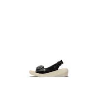 Fly London BERK754FLY, Sandal Mujer, Black, 37 EU