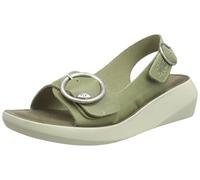 Fly London Berk754fly Sandalia para mujer, gris (Smog), 36 EU