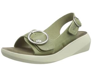 Fly London Berk754fly Sandalia para mujer, gris (Smog), 36 EU