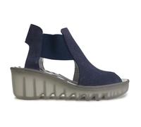 Fly London Biga412fly, Sandalia Mujer, Azul, 39 EU