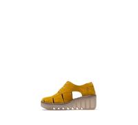 Fly London BOGI466FLY, Sandal Mujer, Yellow, 38 EU