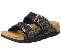 Fly London Caja721fly, Sandalia Mujer, Black Petrol, 41 EU