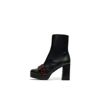 Fly London EFOL352FLY, Fashion Boot Mujer, Emerald/Navy/Purple, 41 EU