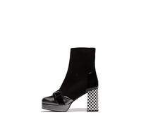 Fly London EFOL352FLY, Fashion Boot Mujer, Graphite/Black, 37 EU