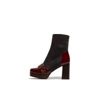 Fly London EFOL352FLY, Fashion Boot Mujer, INT. Rust/Grey/Cognac, 40 EU