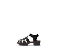 Fly London EMME511FLY, Sandal Mujer, Black, 38 EU