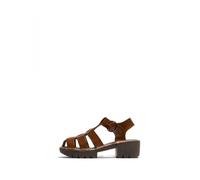 Fly London EMME511FLY, Sandalias Mujer, Camel, 36 EU