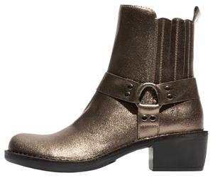 Fly London MEBI123FLY, Fashion Boot Mujer, DK. Gold, 35 EU