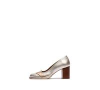 Fly London MEIZ264FLY, Sandalias Mujer, Silver/Gold, 41 EU