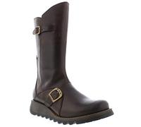 Fly London Mes 2, Botas con hebilla, Mujer, Braun Camel, 36 EU