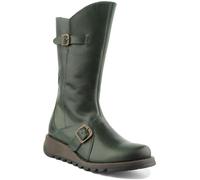 Fly London Mes 2, Botas con hebilla, Mujer, Verde Petrol 017, 38 EU