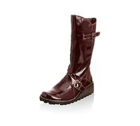 Fly London Mes Leather - Botas de Cuero para Mujer