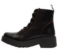 Fly London METZ788FLY, Fashion Boot Mujer, Black/Red, 37 EU