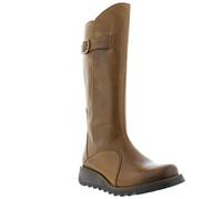 Fly London Mol 2, Botas con cremallera, Mujer, Beige Camel, 36 EU
