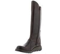 Fly London Mol 2, Botas con cremallera, Mujer, Dk Brown 004, 37 EU