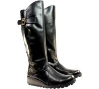 Fly London Mol 2 Leather Botas Chukka, Mujer, Negro, 37