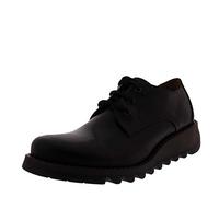 Fly London SIMB389FLY, Zapatos de Cordones Brogue Mujer, Negro (Black 000), 35 EU