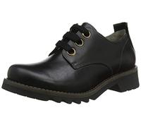 Fly London P144538003 Mujer Zapatos de Cordones Brogue, Negro (Black 003), 36 EU