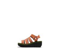 Fly London YOJI198FLY, Sandalias Mujer, Tea Rose/Tea Rose/Army Green, 42 EU