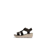 Fly London YUDD236FLY, Sandalias Mujer, Black, 37 EU