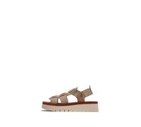 Fly London SAMB245FLY, Sandalias Mujer, Taupe/Taupe/Brick, 42 EU