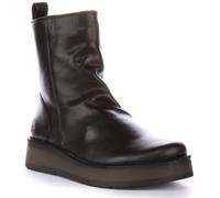FLY London P211053000 Mujer Botas cortas al tobillo, Black, 35 EU