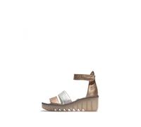 Fly London BONO290FLY, Sandalias Mujer, Sahara/Silver/Sahara, 42 EU