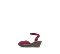 Fly London YAID552FLY, Sandalias Mujer, Berry, 38 EU