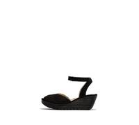 Fly London YAID552FLY, Sandalias Mujer, Black, 37 EU