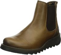 Fly London Salv, Botas Chelsea para Mujer, Brown Camel, 41 EU