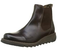 Fly London Salv, Botas Chelsea para Mujer, Dark Brown 001, 37 EU
