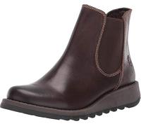 Fly London Salv, Botas Chelsea para Mujer, Dark Brown, 42 EU