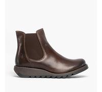 Fly London Salv, Botas Chelsea para Mujer, Dark Brown, 42 EU