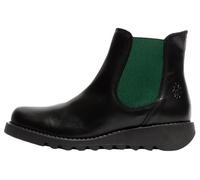 Fly London SALV195FLY Modern Women's Fashion Shoes, BLACK(TEALELASTIC), 38
