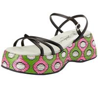 Fly London Sandalia Blaf095fly para mujer, Black, 37 EU