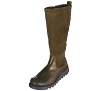 Fly London Seme828fly, Botas a la Altura de Rodilla Mujer, Olive Sludge, 37 EU