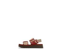 Fly London SORU277FLY, Sandal Mujer, Intense Rust/Taupe/Brick, 41 EU