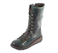 Fly London Ster768fly Botas Mujer, Verde (Petrol), 37 EU (4 UK)