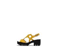 Fly London TEWA573FLY, Sandalias Mujer, Bright Yellow, 40 EU