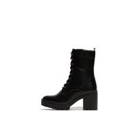 Fly London TIEL642FLY, Fashion Boot Mujer, Black/Red, 39 EU