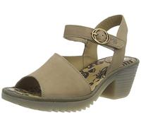 Fly London Wely439fly Sandalia Mujer, Caqui, 38 EU
