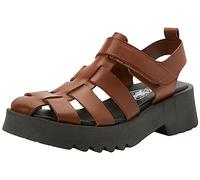 Fly London Women's Maie850fly Wedge Sandal, coñac, 41 EU