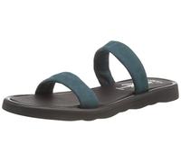 Fly London Women's Taja872fly Flat Sandal, Teal, 37 EU