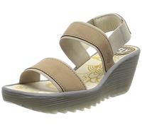 Fly London Yaco416flySandalia para mujer, arena, 37 EU