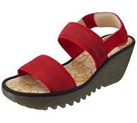 Fly London Yaco416fly, Sandalia Mujer, Rojo (Lipstick Red), 39 EU