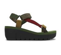 FLY London YEFA726FLY, Sandalia Mujer, Multicolor Militar Verde Militar, 41 EU