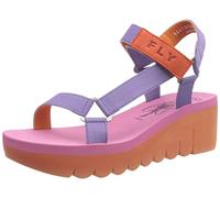 Fly London Yefa726fly Sandalia Mujer, Naranja Violeta Rosa, 39 EU