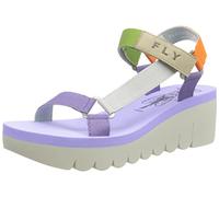 Fly London Yefa726fly Sandalia Mujer, Viola Multicolor, 38 EU