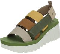 Fly London Yere847fly, Sandalia Mujer, Nube Multicolor Verde, 37 EU