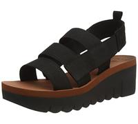 Fly London Yere847fly, Sandalias con cuña Mujer, Ladrillo Negro, 41 EU